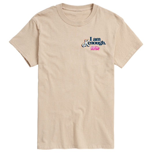 Barbie The Movie - I Am Kenough Left Chest - Men's Short Sleeve Graphic T-Shirt