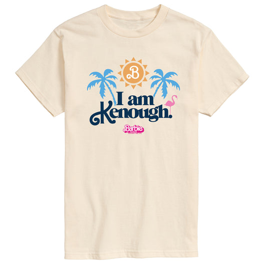 Barbie The Movie - I Am Kenough Palm Trees - Men's Short Sleeve Graphic T-Shirt