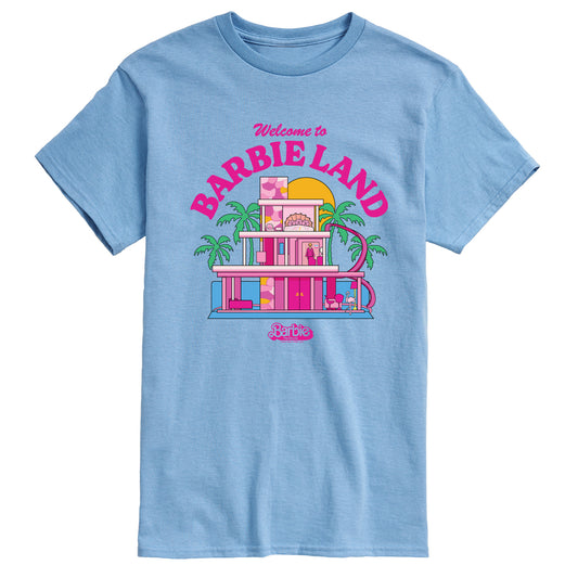 Barbie The Movie - Welcome To Barbie Land - Men's Short Sleeve Graphic T-Shirt