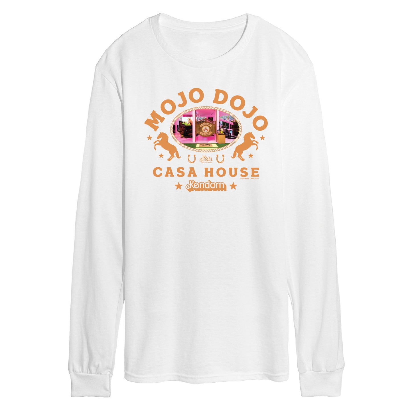 Barbie The Movie - Mojo Dojo Casa House West - Men's Long Sleeve T-Shirt