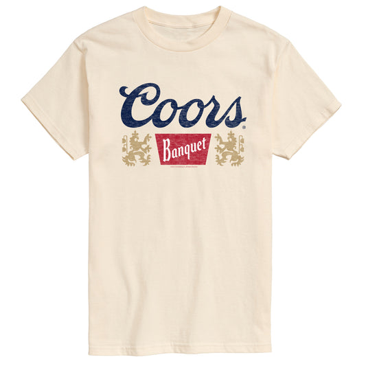 Coors Banquet - Three Color Logo - Men's Short Sleeve Graphic T-Shirt