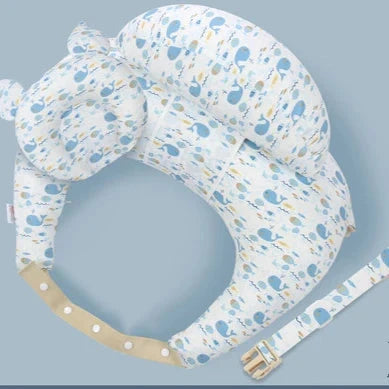 Multifunction Nursing Pillow – Baby Feeding & Shaping Pillow with Shoulder Strap