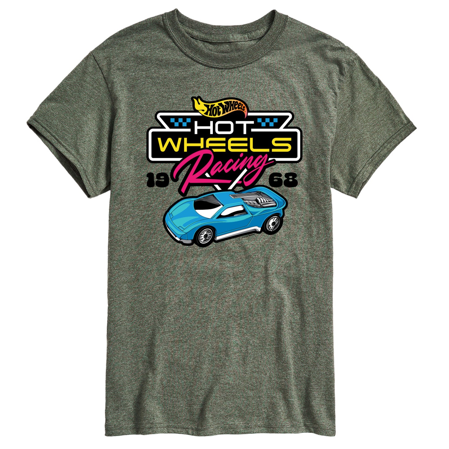 Hot Wheels -  Retro Racing Badge -Men's Short Sleeve T-Shirt