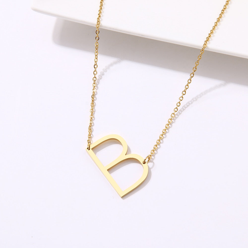 Mint & Lily Statement Initial Necklace