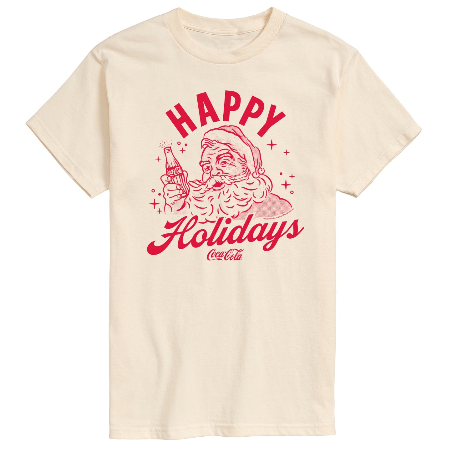 Coca-Cola - Happy Holidays - Men's Short Sleeve Graphic T-shirt