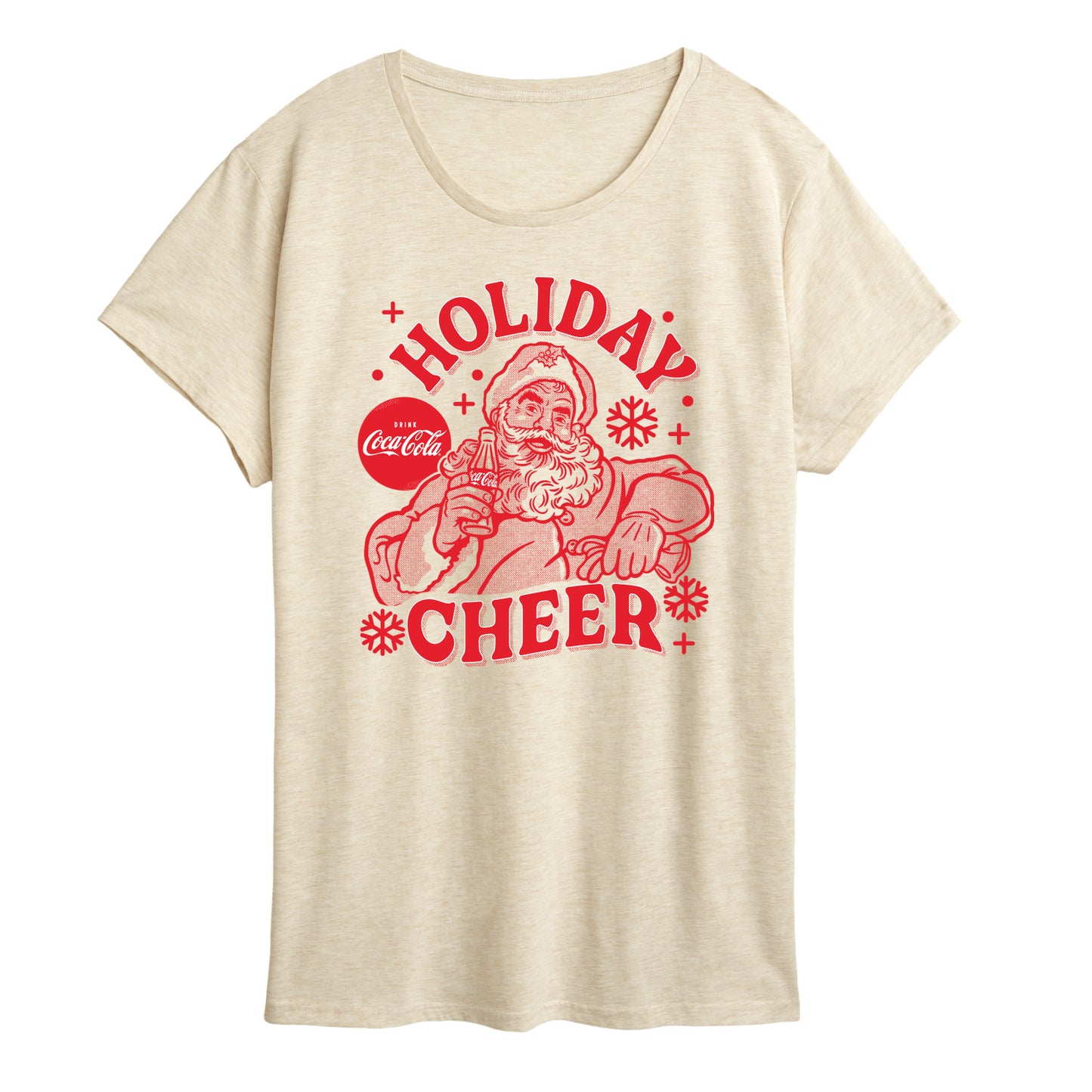 Coca-Cola - Holiday Cheer - Women's Short Sleeve Graphic T-Shirt