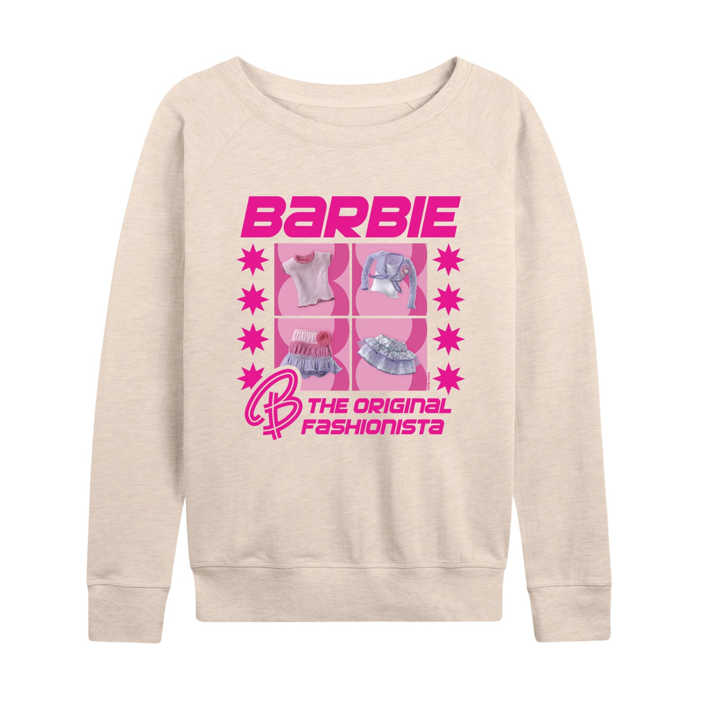 Barbie - Original Fashionista - Women's French Terry Long Sleeve Shirt