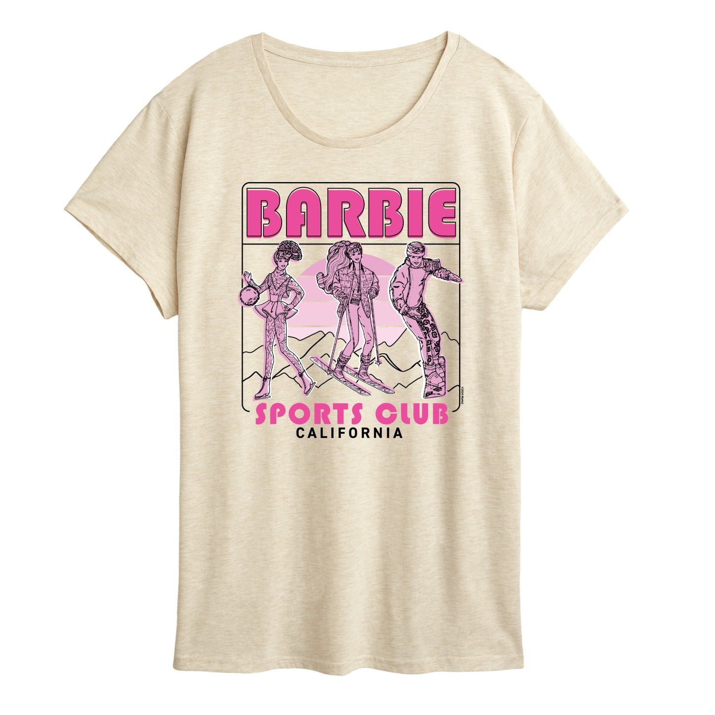 Barbie - Sports Club - Women's Short Sleeve Graphic T-Shirt