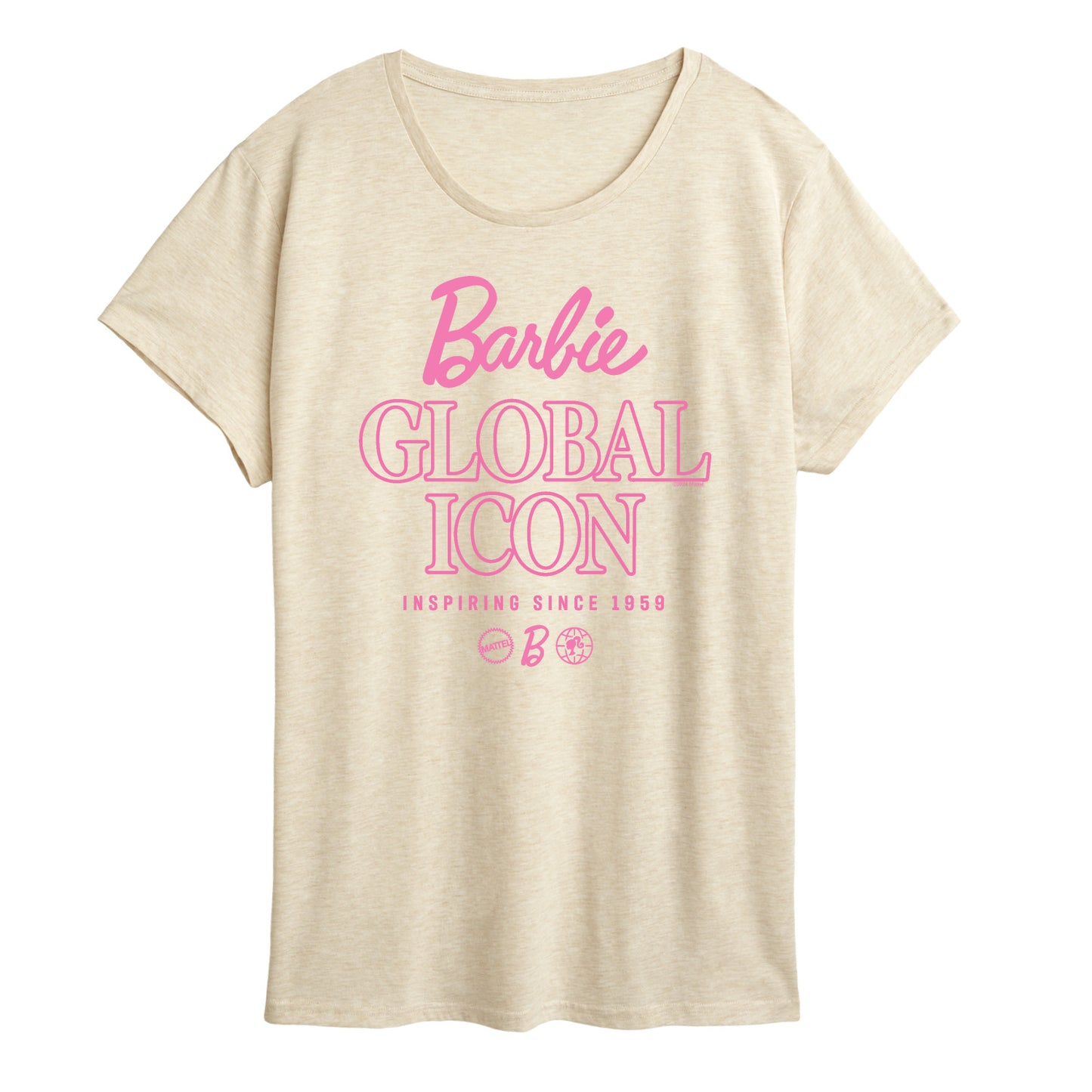 Barbie - Global Icon - Women's Short Sleeve Graphic T-Shirt