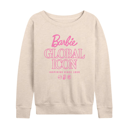Barbie - Global Icon - Women's French Terry Long Sleeve Shirt