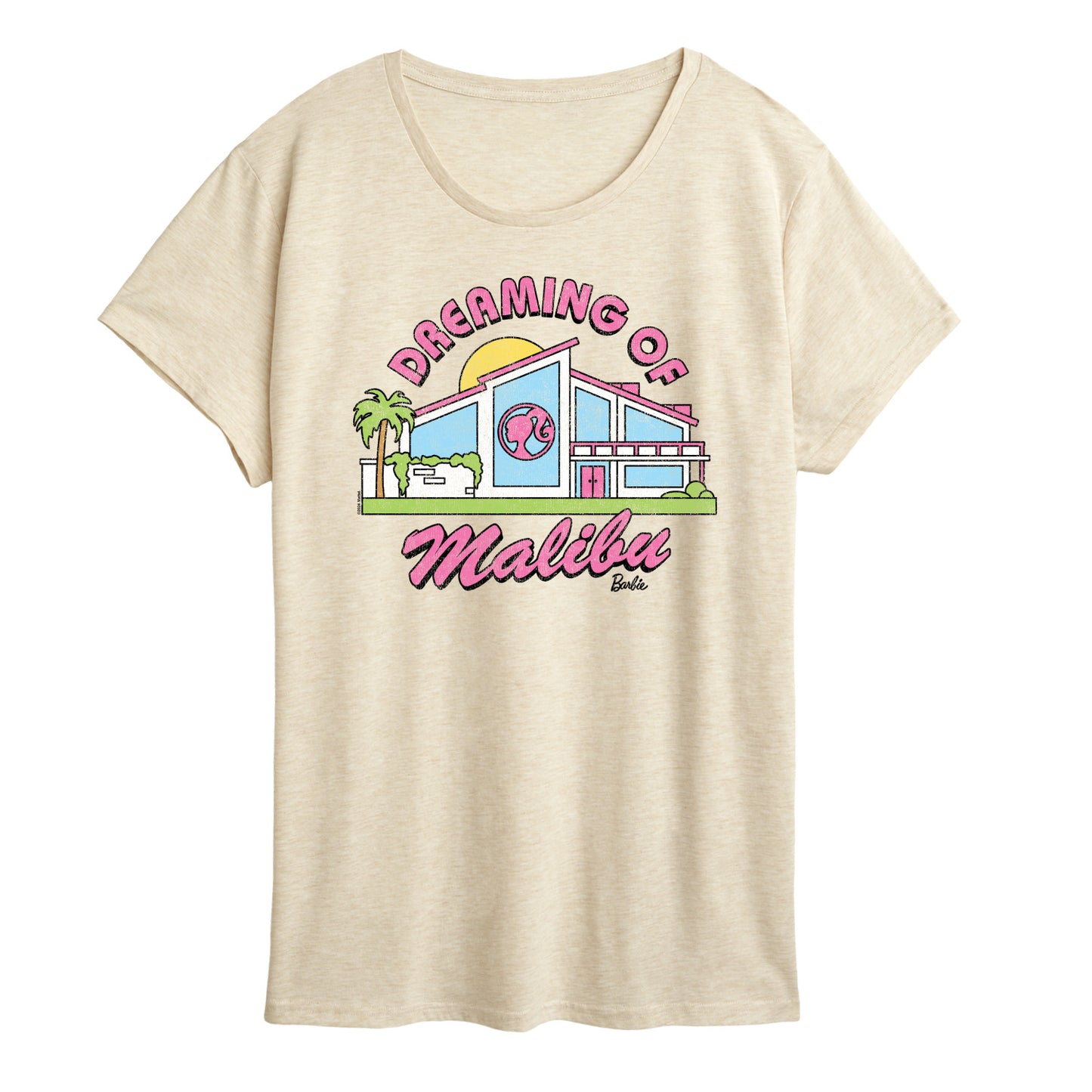 Barbie - Dreaming Of Malibu -Women's Short Sleeve Graphic T-Shirt