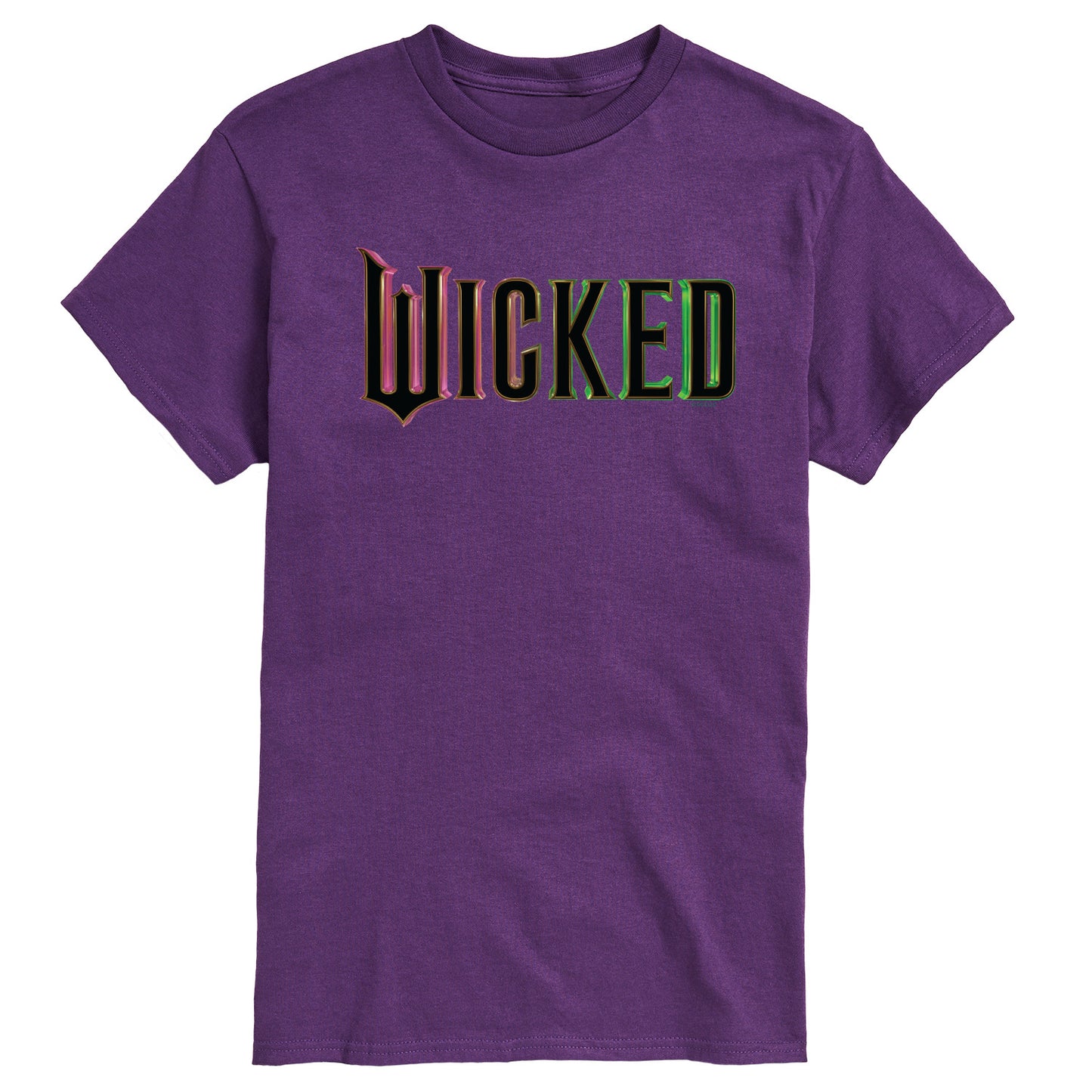 Wicked - theatrical Rainbow Logo - Men's Short Sleeve Graphic T-Shirt