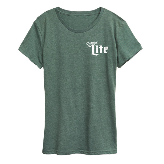 Miller Lite - St. Patrick's Original Light Beer - Women's Short Sleeve Graphic T-Shirt