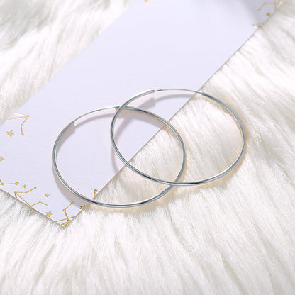 Mint & Lily Endless Hoop Earrings