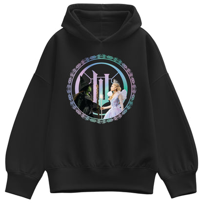 Wicked - Changed For Good - Ladies Oversized Fleece Hoodie Sweatshirt