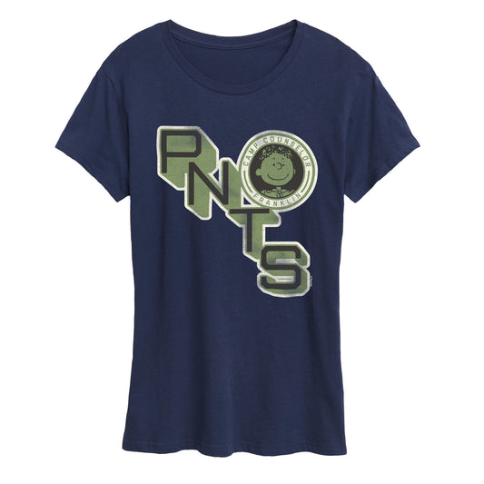 Peanuts - Franklin Camp Counselor - Women's Short Sleeve Graphic T-Shirt