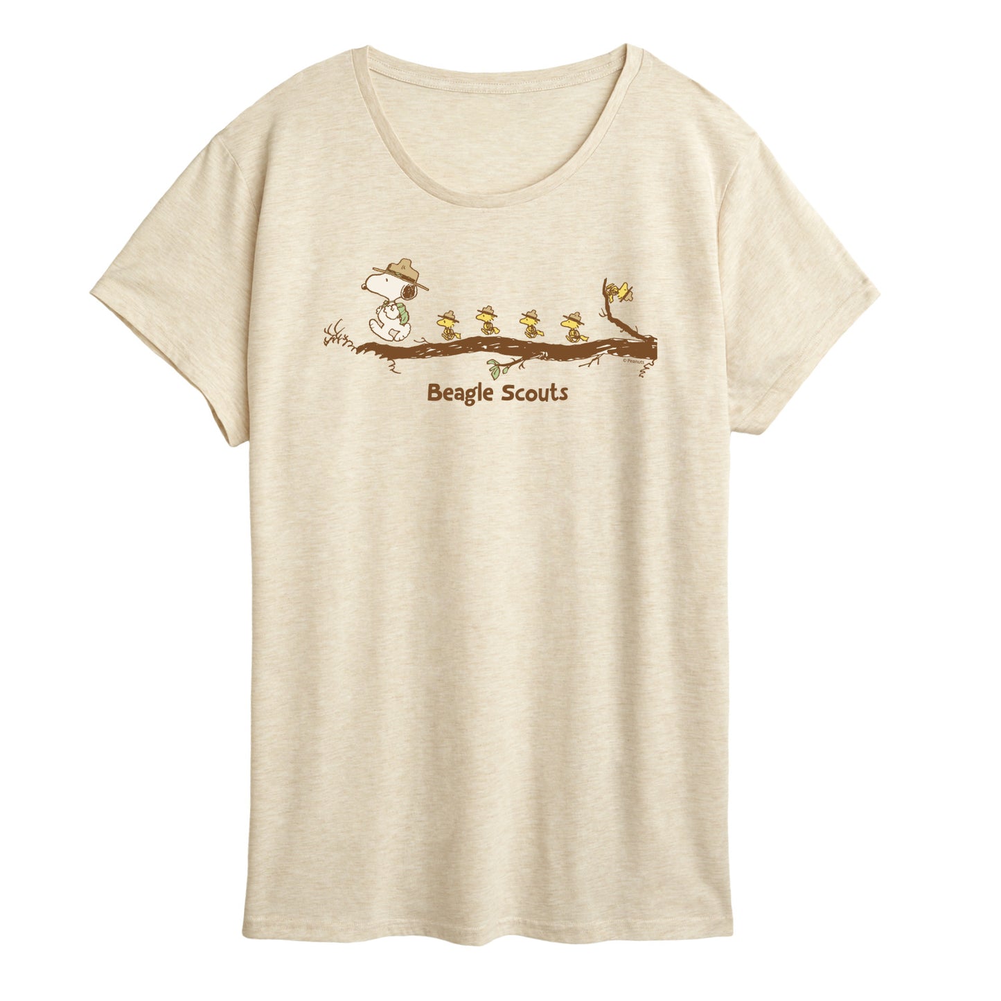 Peanuts - Beagle Scouts - Women's Short Sleeve Graphic T-Shirt