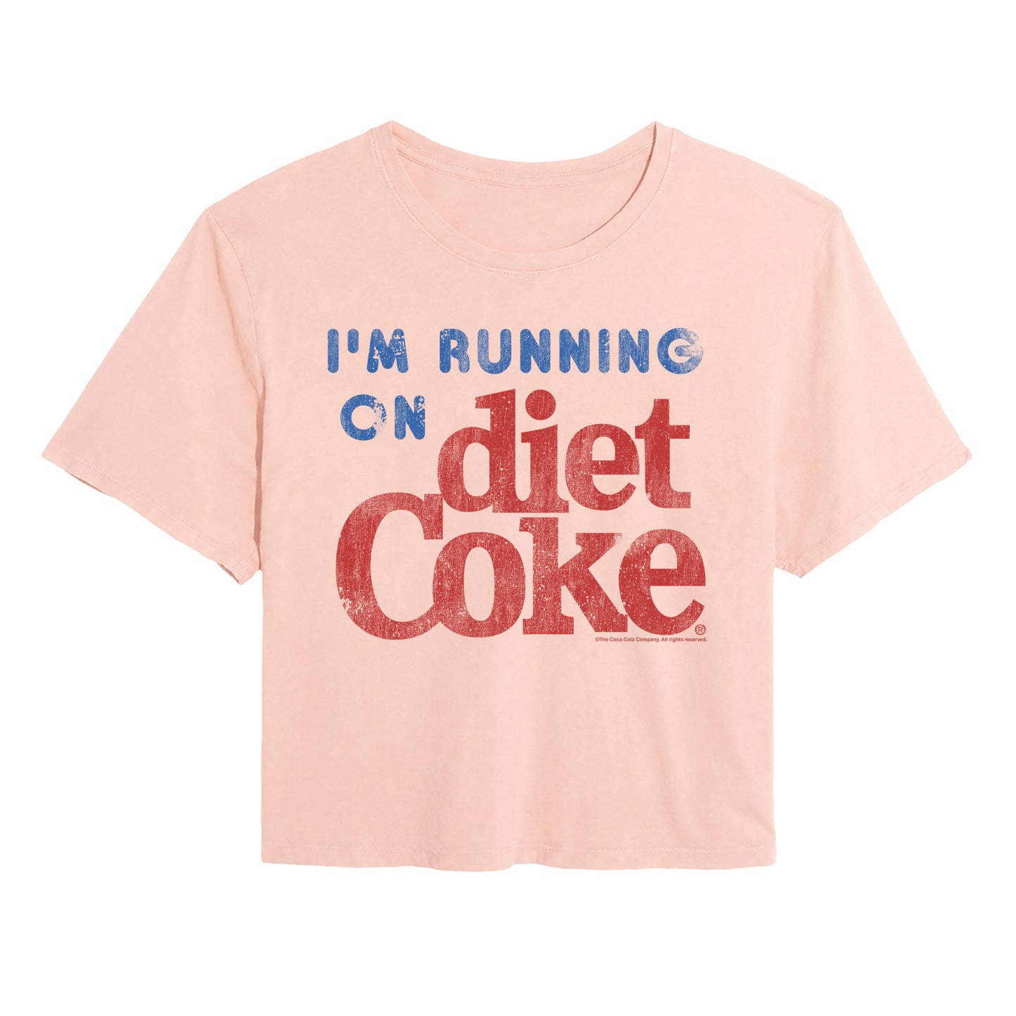 Coca-Cola - Diet And Shampoo - Juniors Cropped Graphic T-Shirt