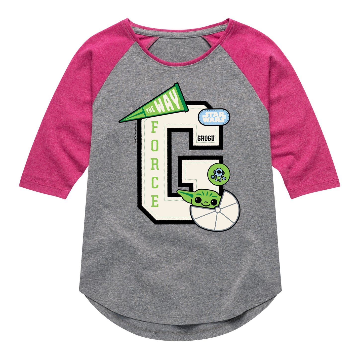 ATHLETIC HEATHER/FUCHSIA-