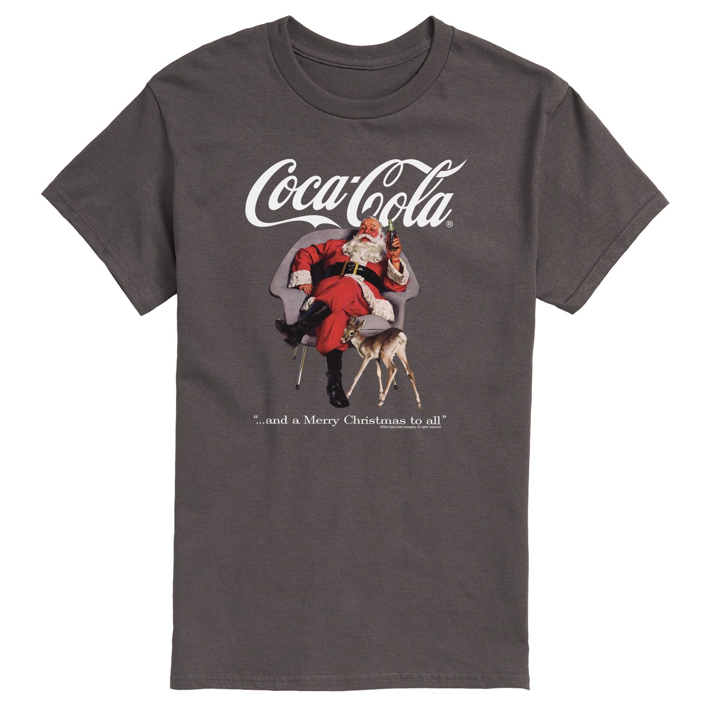 Coca-Cola - Sitting Santa - Men's Short Sleeve Graphic T-shirt