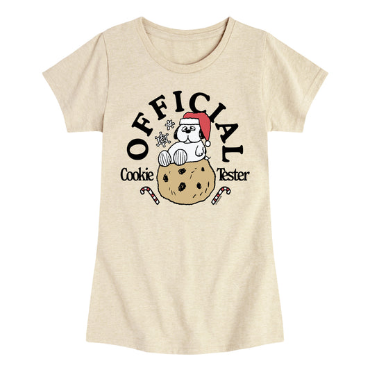 Peanuts - Official Cookie Tester Olaf - Youth Girls Short Sleeve T-Shirt
