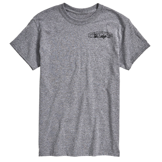 Peanuts - Peanuts Skiing - Men's Short Sleeve Graphic T-Shirt