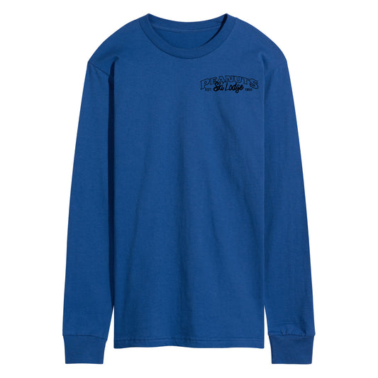 Peanuts - Peanuts Skiing - Men's Long Sleeve Graphic T-Shirt