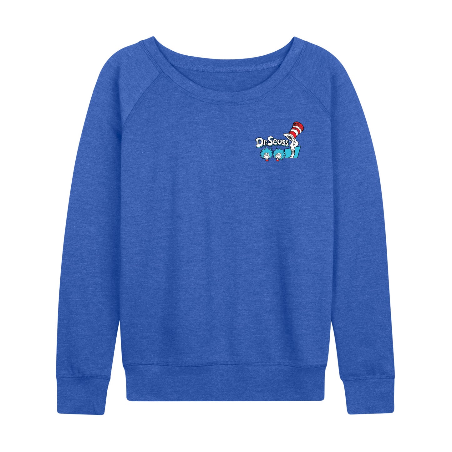 Dr. Seuss - Why Fit In - Women's French Terry Long Sleeve Pullover