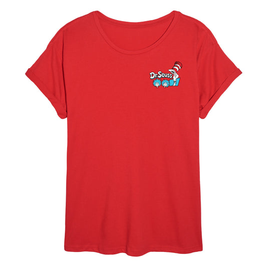 Dr. Seuss - Why Fit In - Women's Oversized Graphic T-Shirt