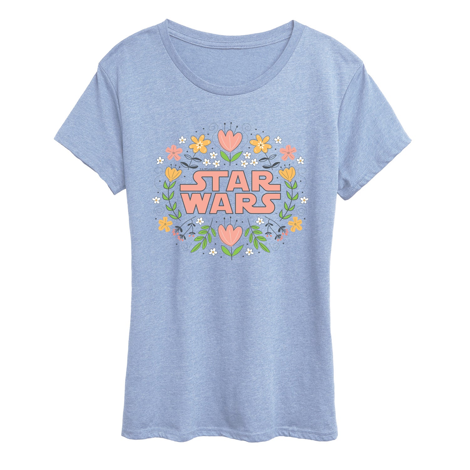 HEATHER CHAMBRAY BLUE-