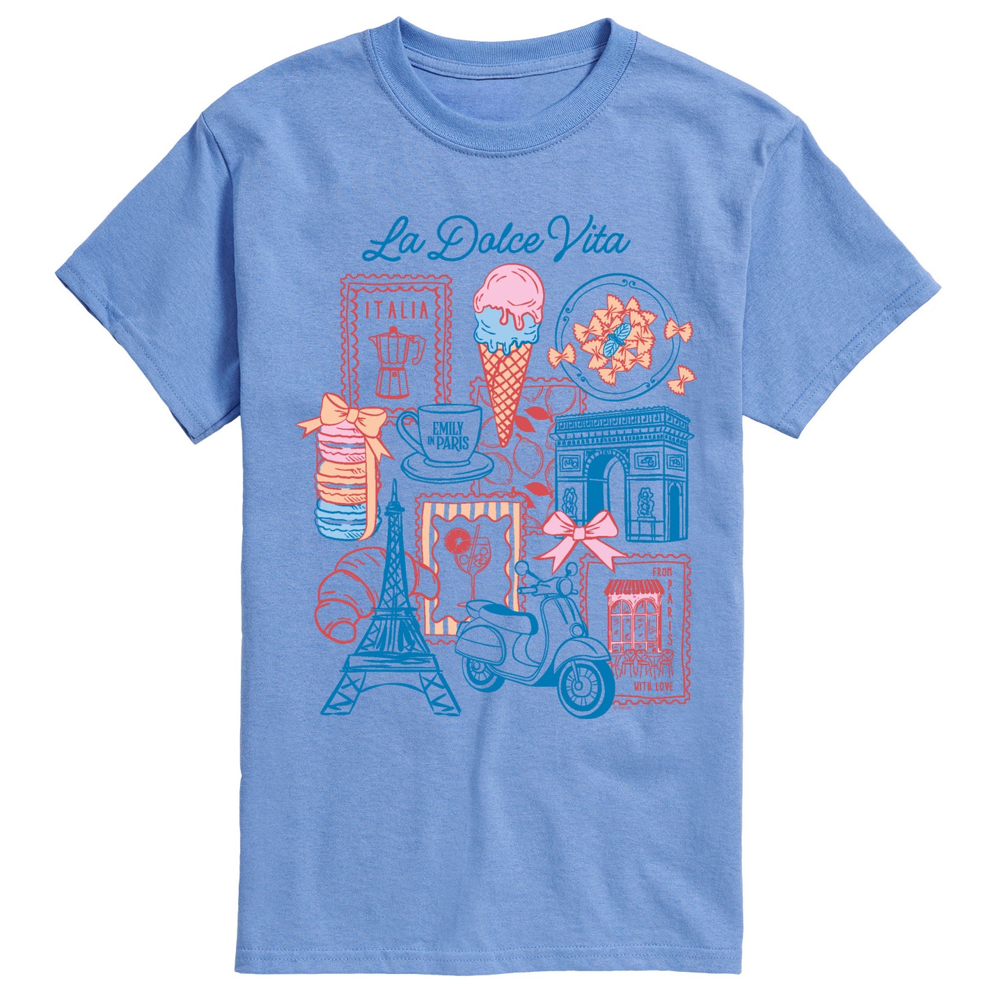 Emily in Paris - Emily In Paris Collage - Men's Short Sleeve Graphic T-Shirt