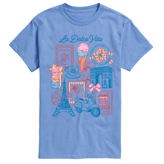 Emily in Paris - Emily In Paris Collage - Men's Short Sleeve Graphic T-Shirt
