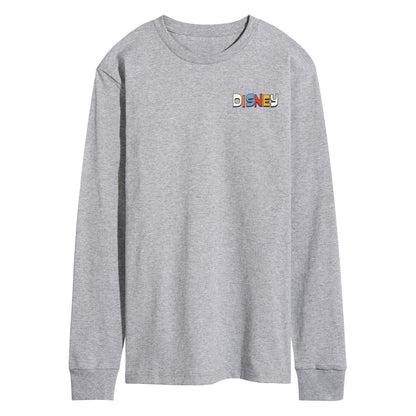 Disney - Vintage Grid - Men's Long Sleeve Graphic T-Shirt