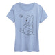 HEATHER CHAMBRAY BLUE