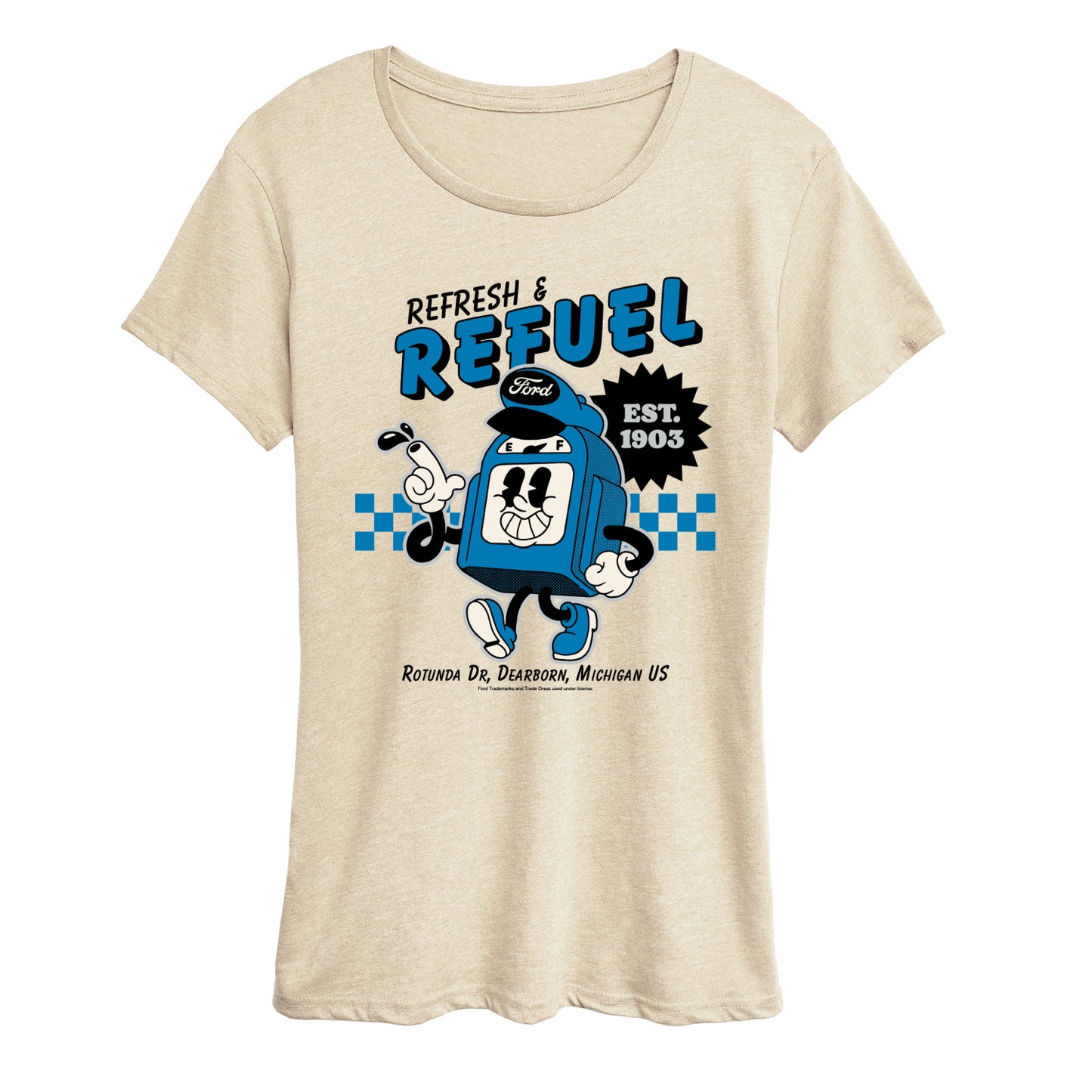 Ford - Ford Refresh Refuel - Women's Short Sleeve Graphic T-Shirt