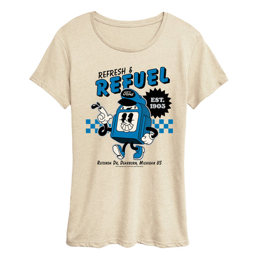 Ford - Ford Refresh Refuel - Women's Short Sleeve Graphic T-Shirt