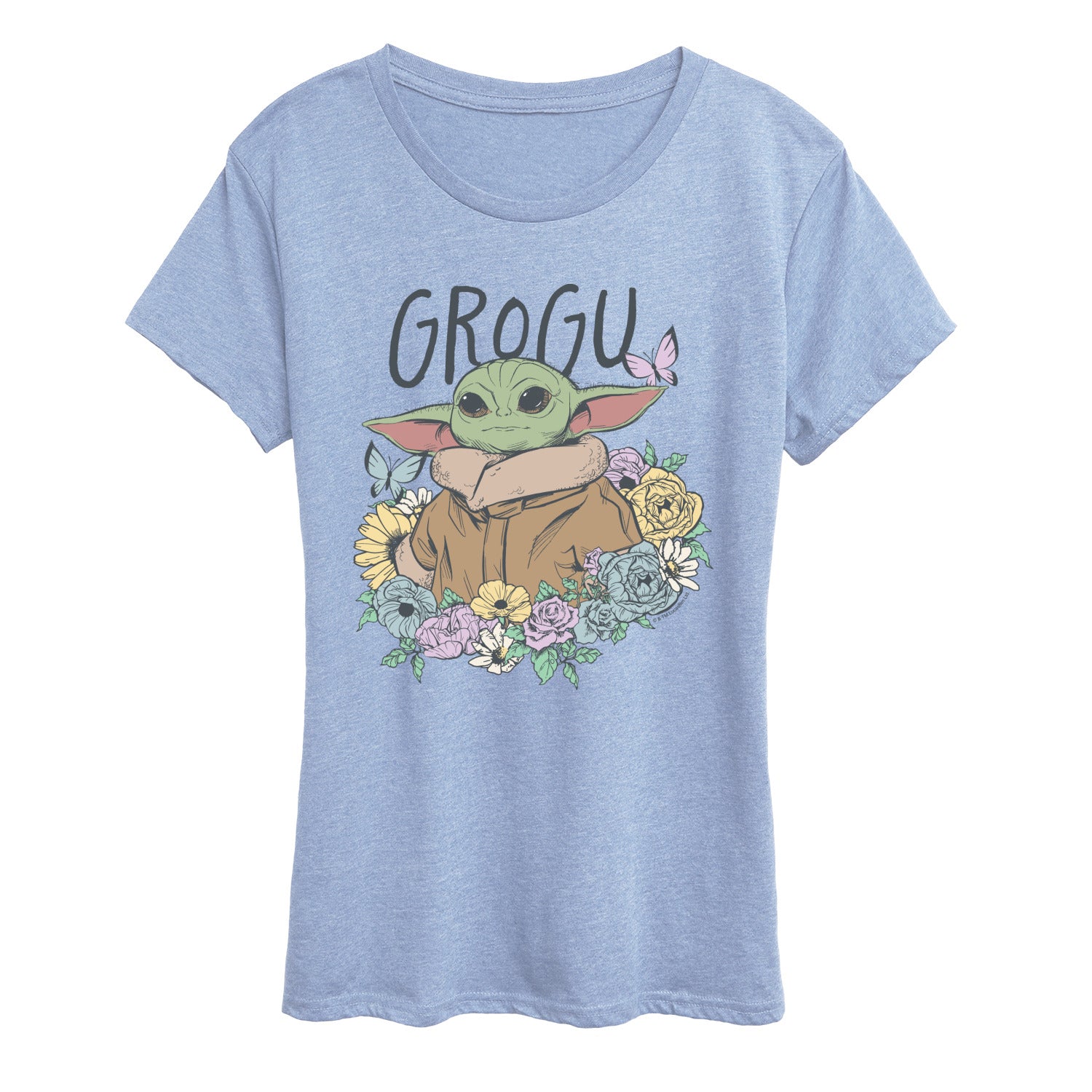 HEATHER CHAMBRAY BLUE-