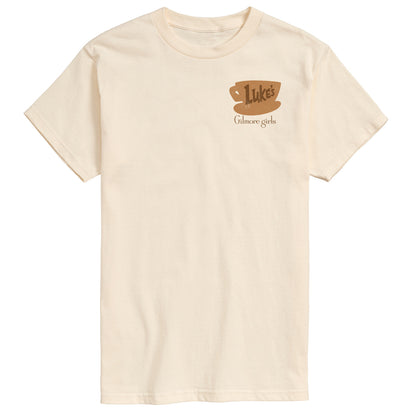 Gilmore Girls - Lukes Coffee In An IV - Men's Short Sleeve Graphic T-Shirt