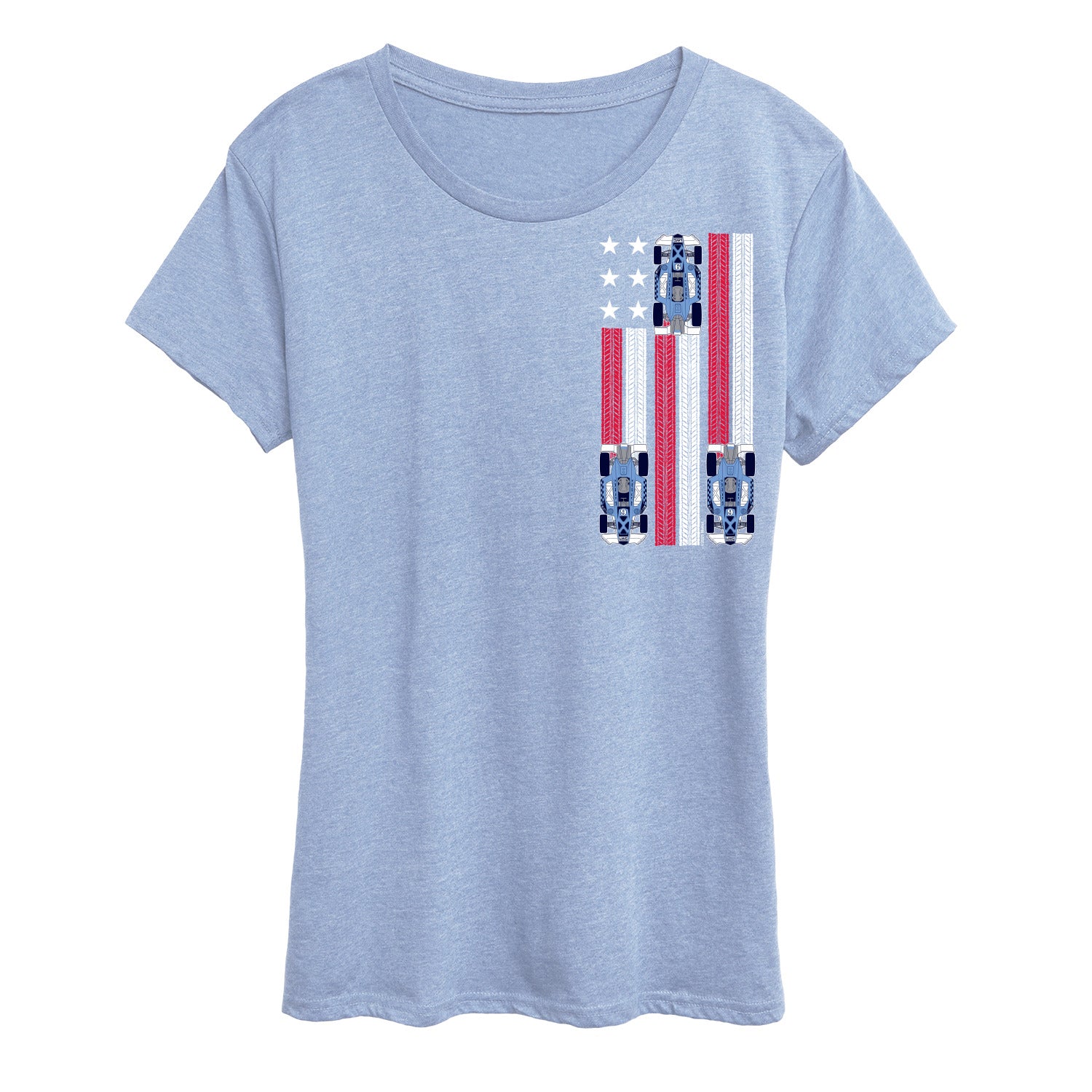 HEATHER CHAMBRAY BLUE-
