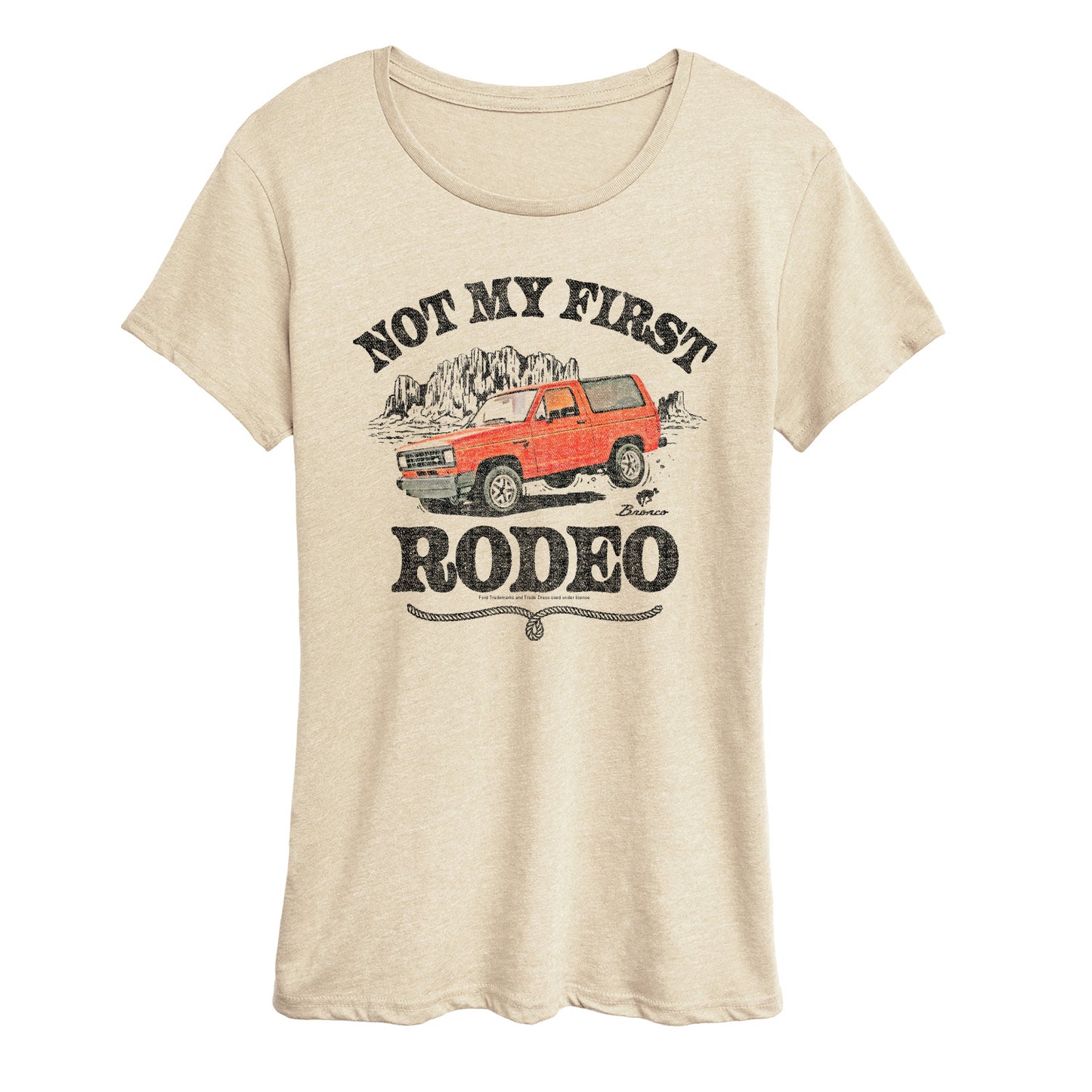 Ford - Not My First Rodeo 1983 Bronco - Women's Short Sleeve Graphic T-Shirt