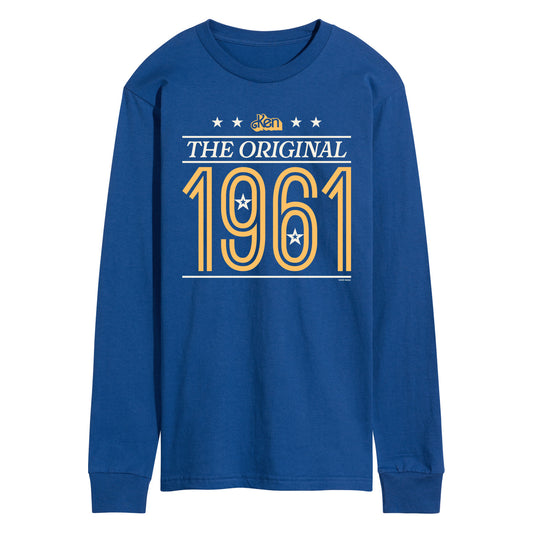 Barbie - Ken Collegiate Prep Alt - Men's Long Sleeve Graphic T-Shirt