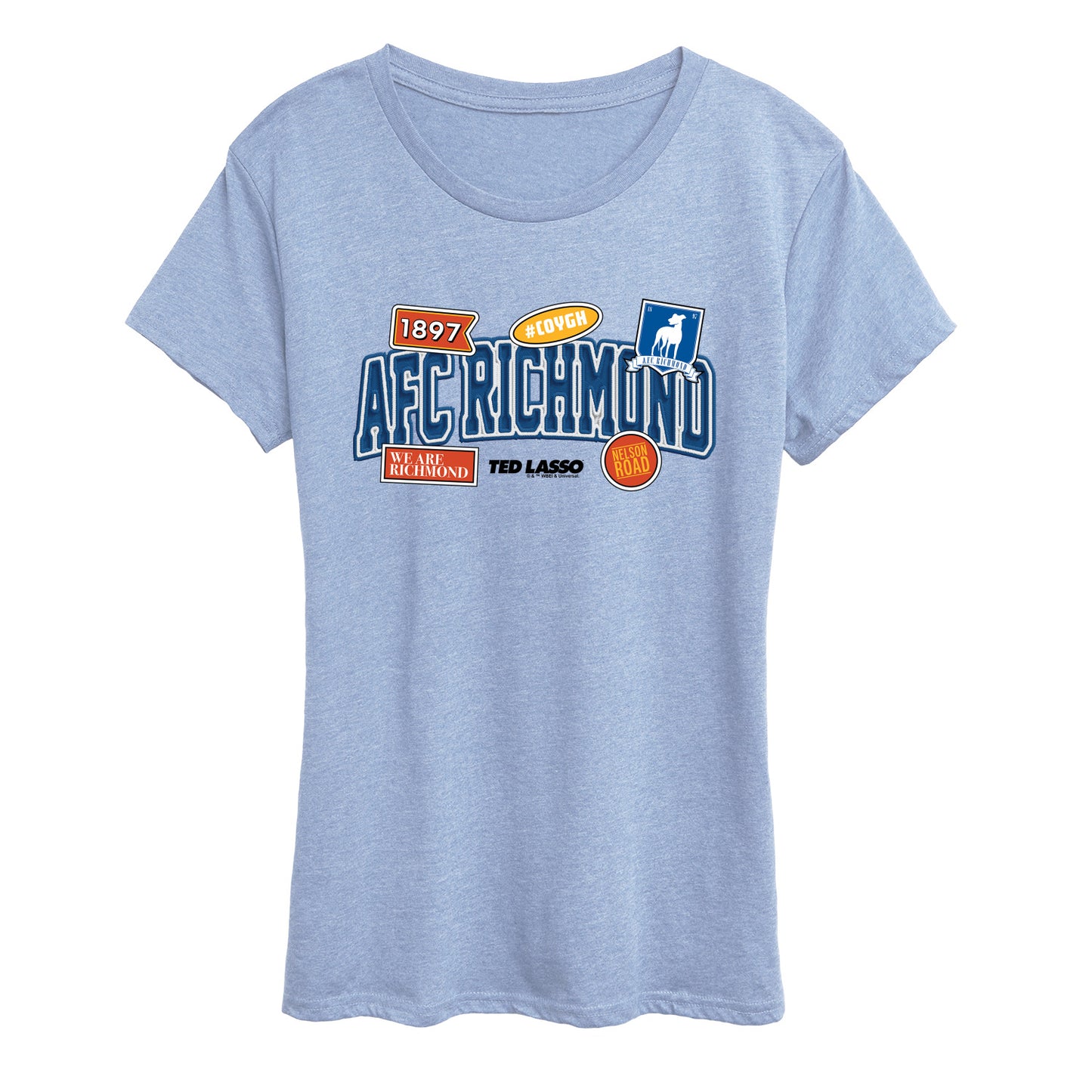 HEATHER CHAMBRAY BLUE-