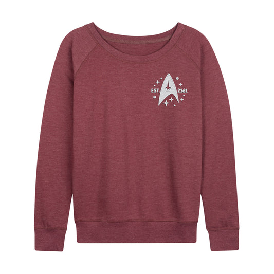 Star Trek - Starfleet Academy Letterman - Women's French Terry Long Sleeve Pullover