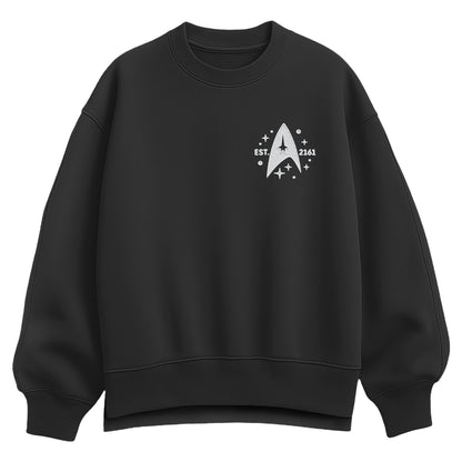 Star Trek - Starfleet Academy Letterman - Women's Oversized Fleece Crew Sweatshirt
