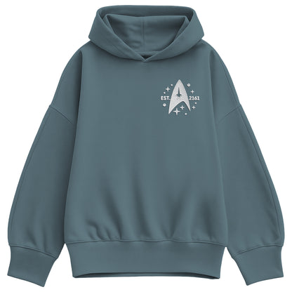 Star Trek - Starfleet Academy Letterman - Women's Oversized Fleece Hoodie Sweatshirt
