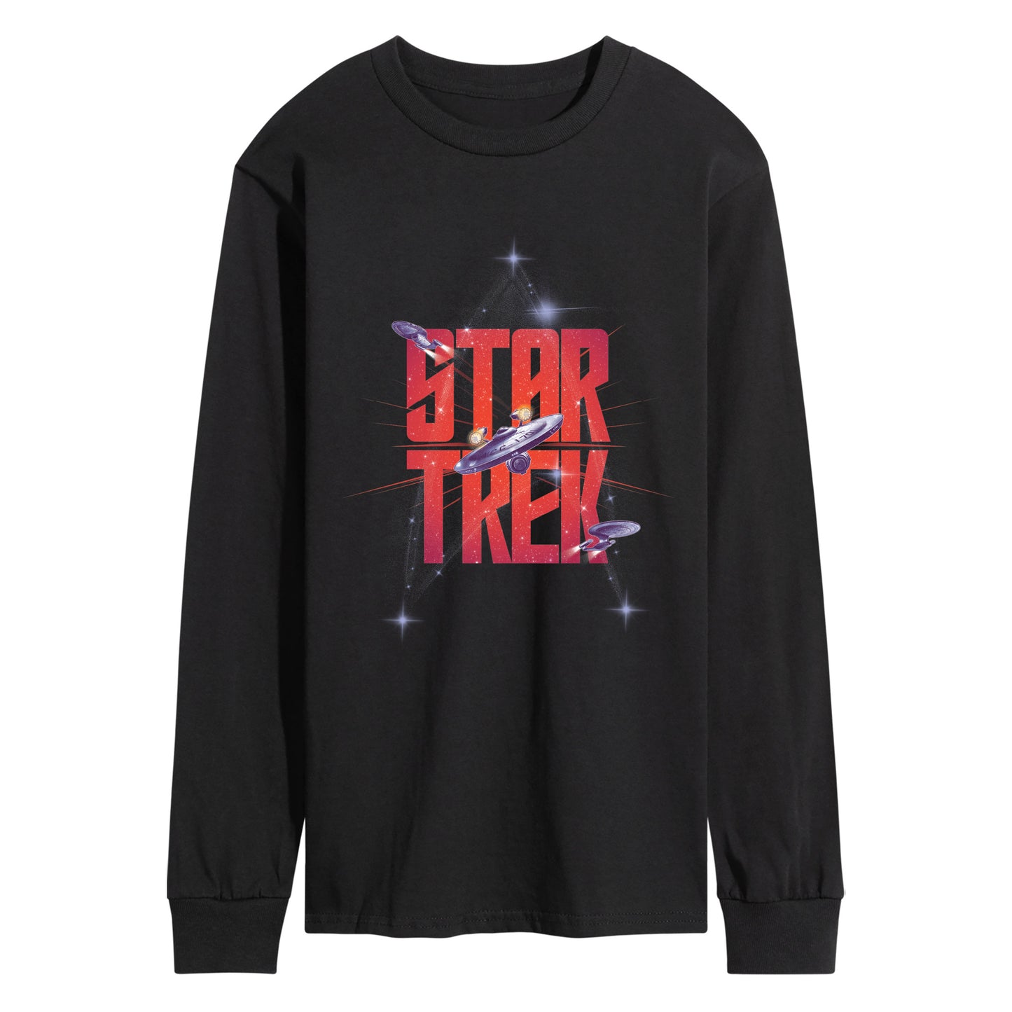Star Trek - 60th Anniversary Logo - Men's Long Sleeve Graphic T-Shirt