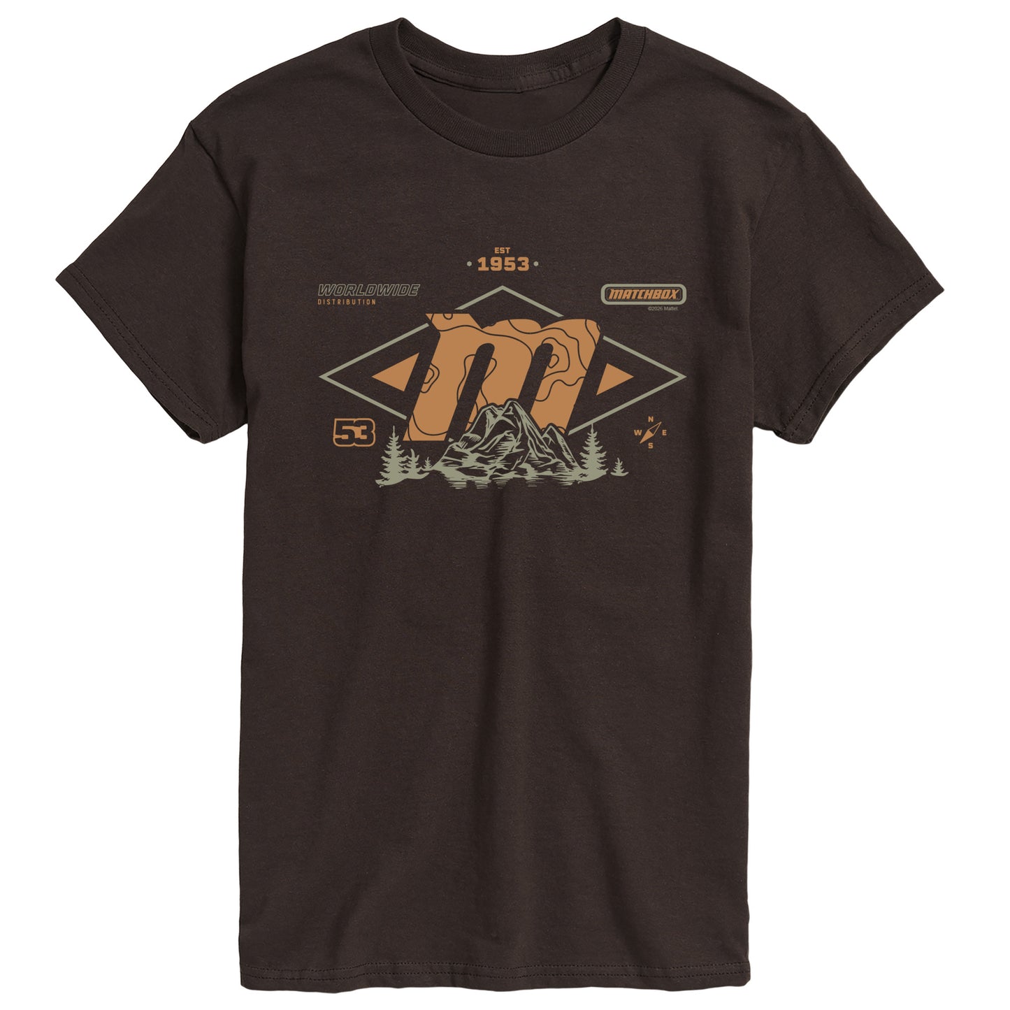 DARK BROWN-