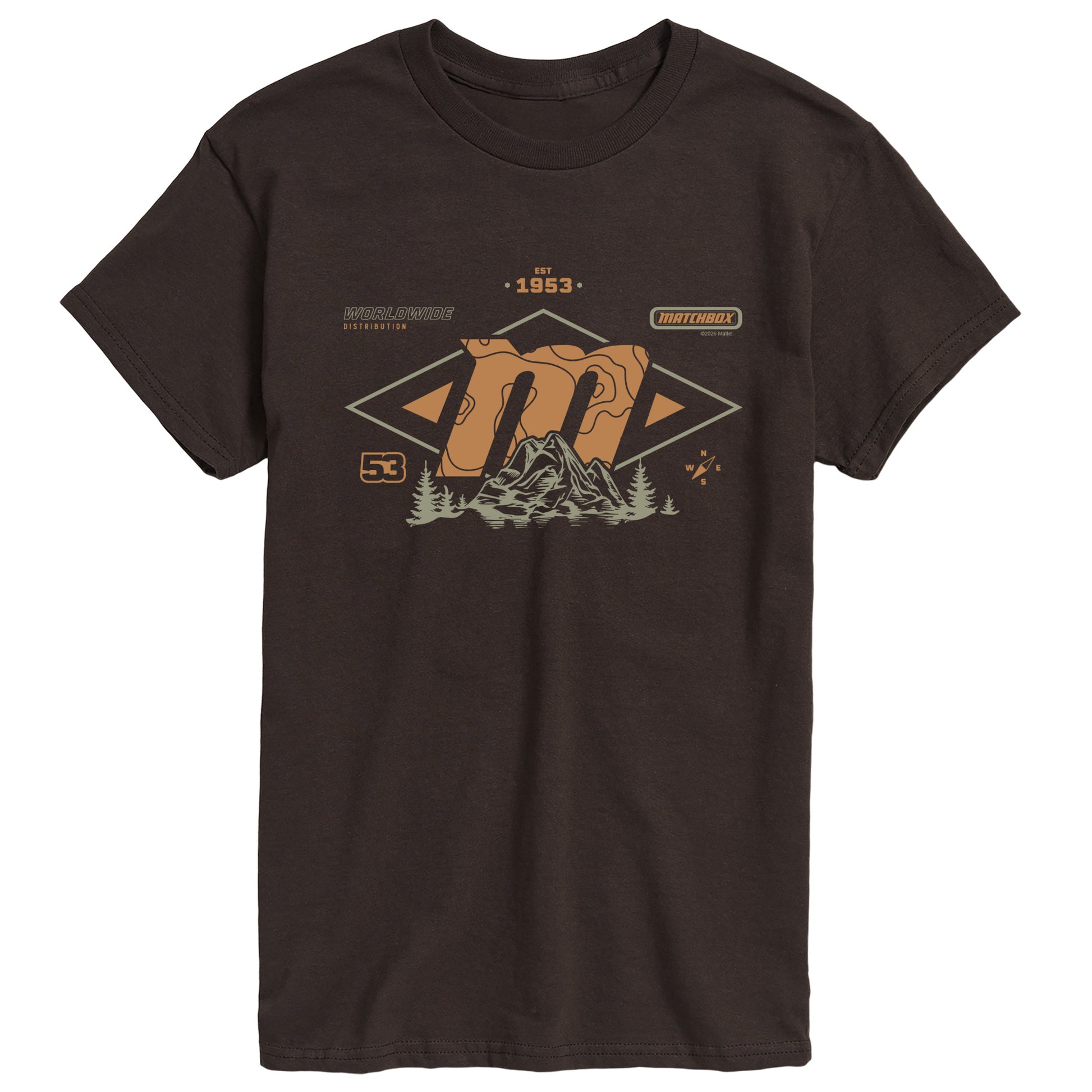 DARK BROWN-