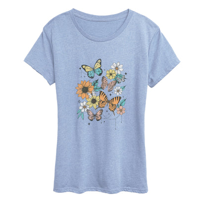 HEATHER CHAMBRAY BLUE-