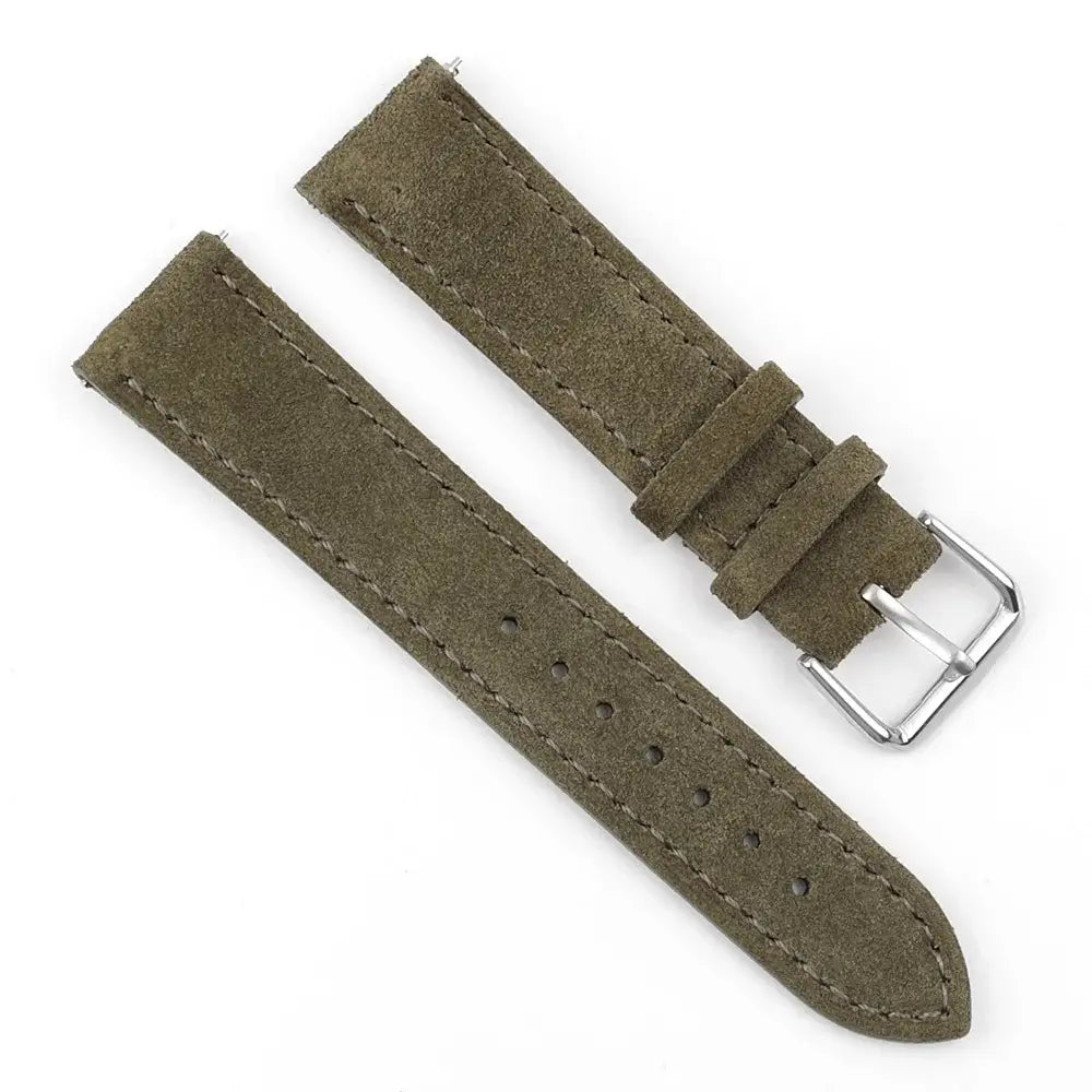 Samsung Galaxy Watch Suede Leather Strap - Stylish Comfort